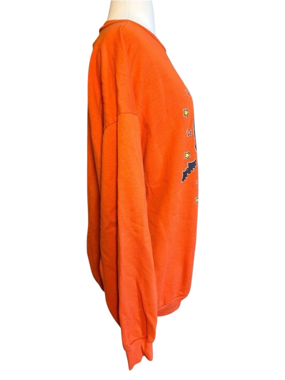 Vintage Peanuts Snoopy Joe Cool Trick Or Treat Halloween Sweatshirt Mens size XL - Picture 5 of 13